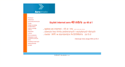 Desktop Screenshot of aerostrada.pl